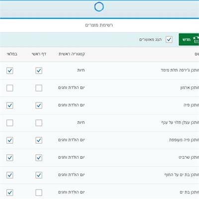 פיתוח אתר חנות עם UI5